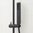 Vilamonte Pressure Balance Shower System with Slide Bar and Hand Shower - Matte Black, , large image number 4