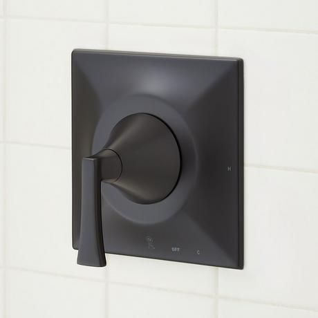 Vilamonte Pressure Balance Shower System with Slide Bar and Hand Shower