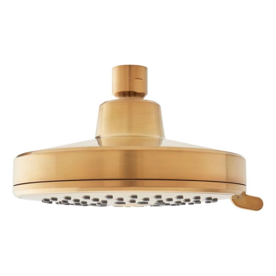 6" Round Multifunction 1.75 GPM Shower Head - Brushed Gold, , large image number 1