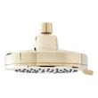 6" Round Multifunction 2.5 GPM Shower Head - Polished Brass, , large image number 1