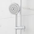Provincetown Pressure Balance Shower System with Slide Bar and Hand Shower - Chrome, , large image number 4