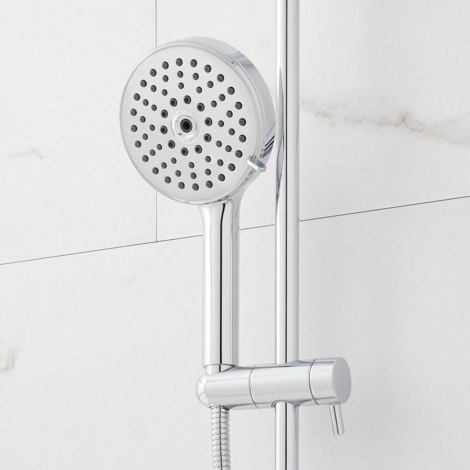 Provincetown Pressure Balance Shower System with Slide Bar and Hand Shower - Chrome, , large image number 4