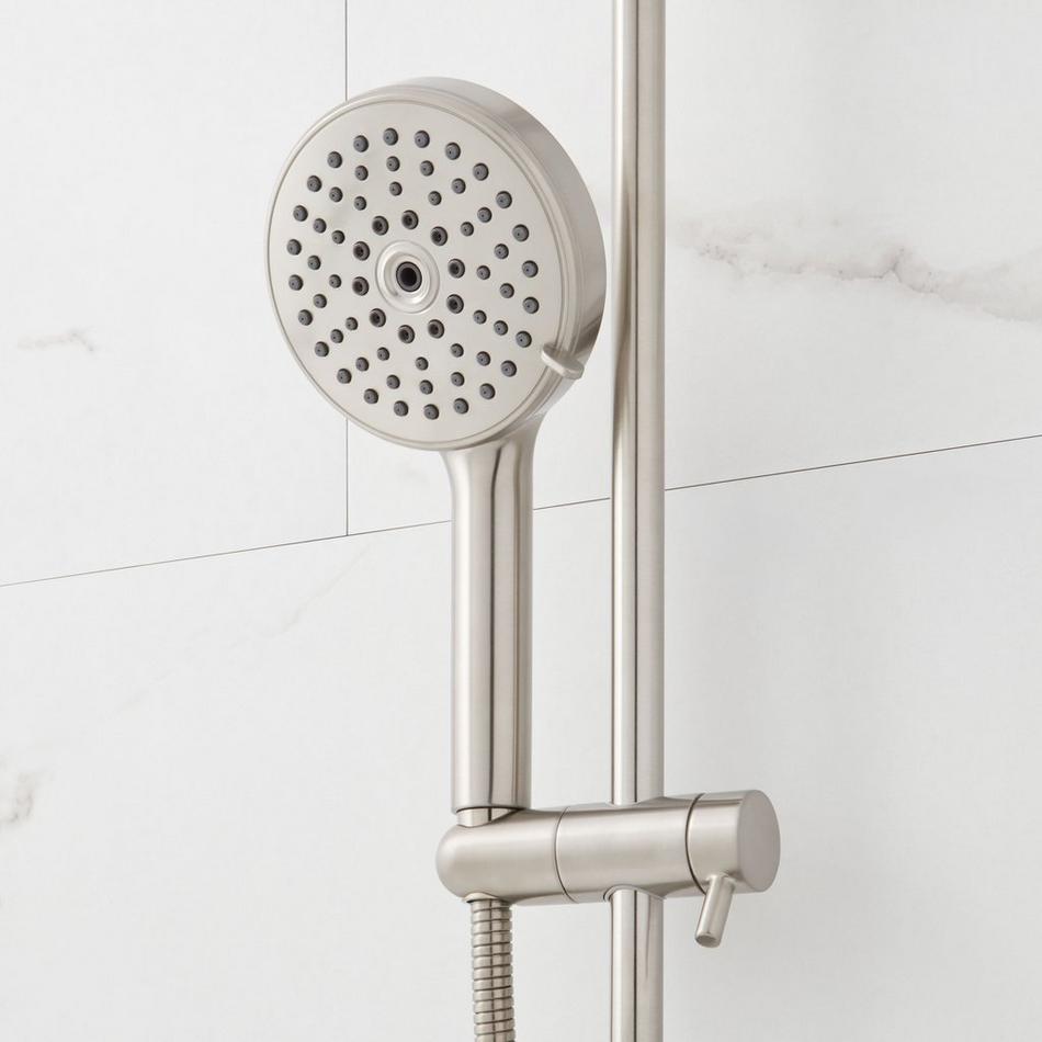 Provincetown Pressure Balance Shower System with Slide Bar and Hand Shower, , large image number 6