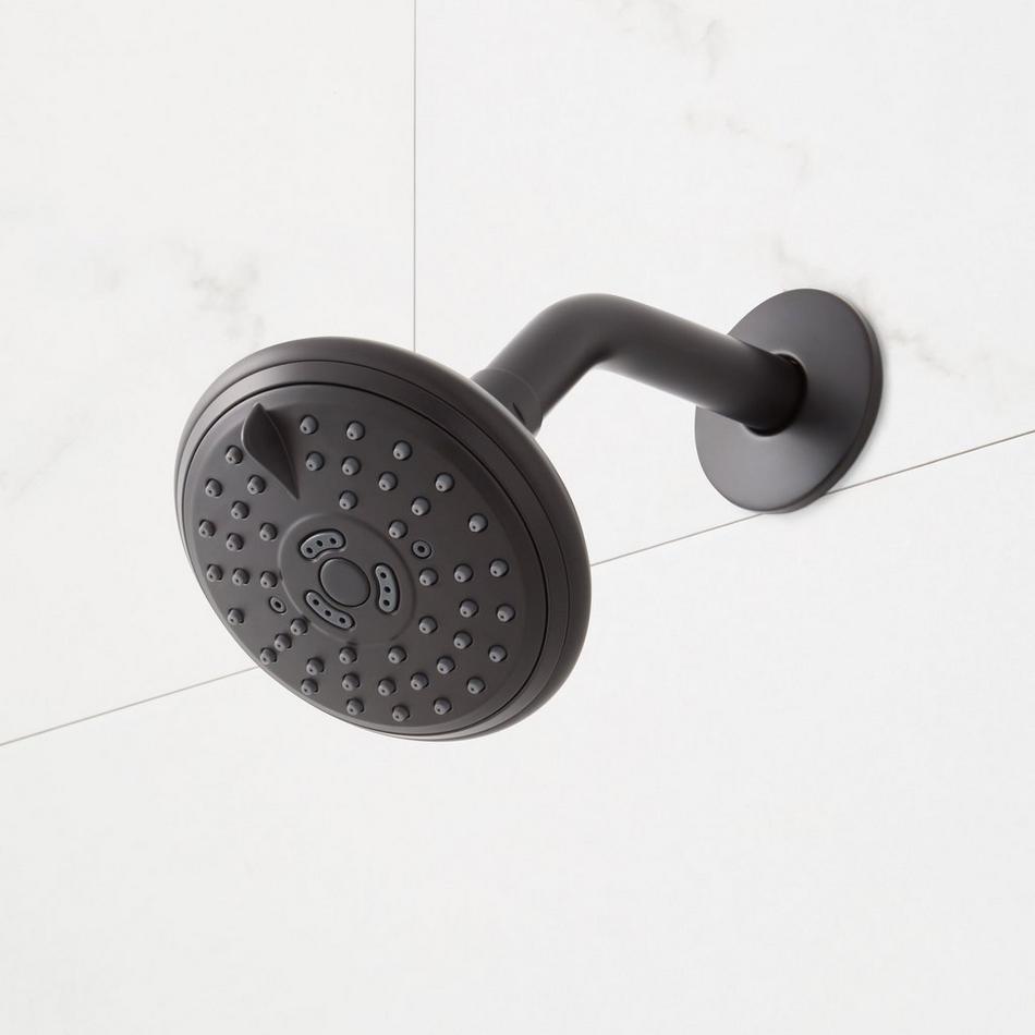 Provincetown Pressure Balance Shower System with Slide Bar and Hand Shower - Matte Black, , large image number 1