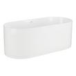 66" Lolani Solid Surface Freestanding Tub, , large image number 1