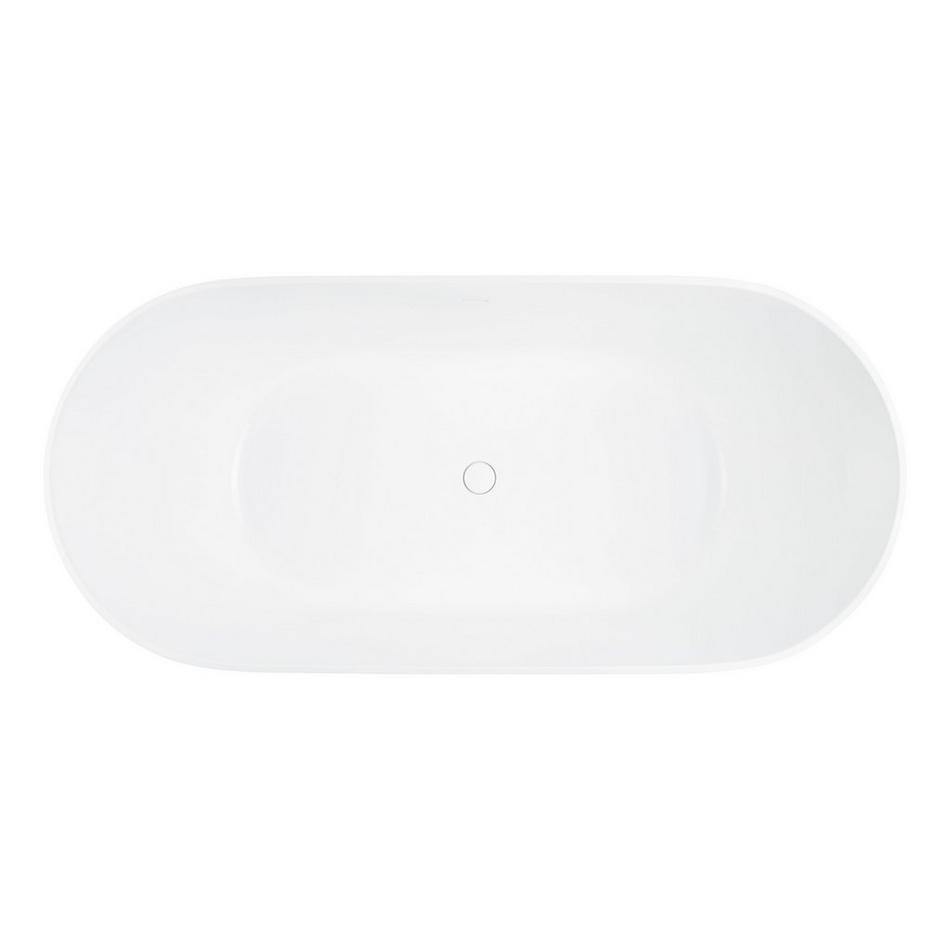 66" Lolani Solid Surface Freestanding Tub, , large image number 3