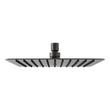 10" Modern Square Rainfall Shower Head with Rounded Corners - 2.5 GPM - Gunmetal, , large image number 1