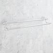 24" Traditional Double Towel Bar - Chrome, , large image number 1