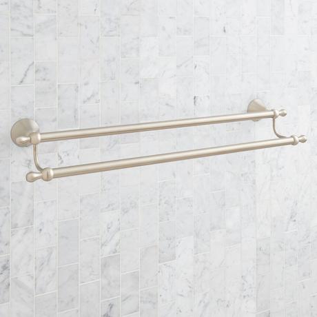24" Traditional Double Towel Bar