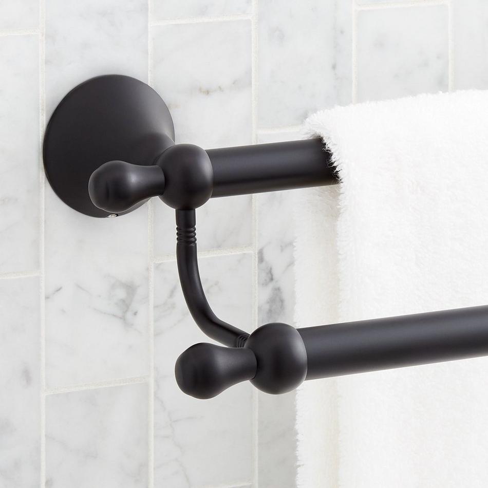 24" Traditional Double Towel Bar, , large image number 5