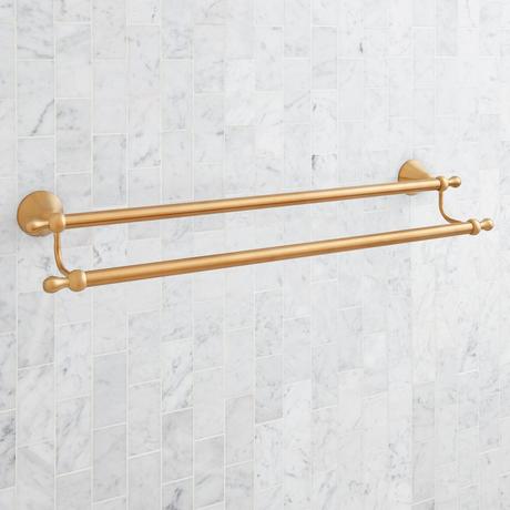 24" Traditional Double Towel Bar