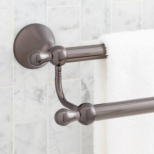 24" Traditional Double Towel Bar