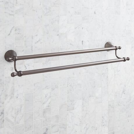 24" Traditional Double Towel Bar