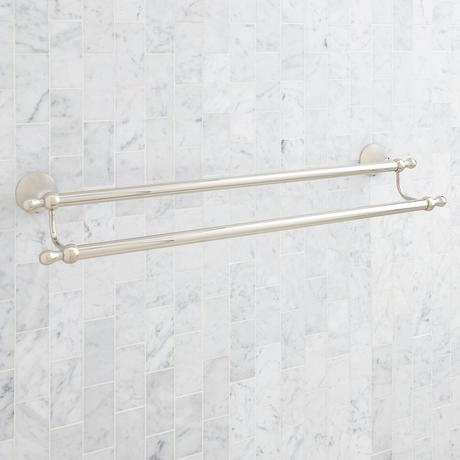 24" Traditional Double Towel Bar