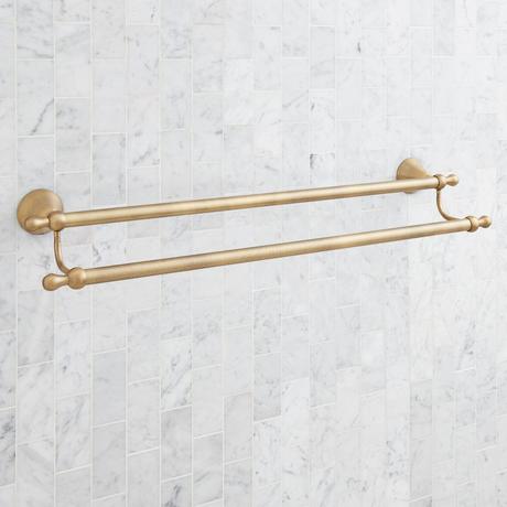 24" Traditional Double Towel Bar