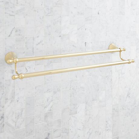 24" Traditional Double Towel Bar