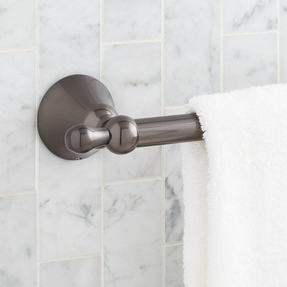 24" Traditional Towel Bar - Gunmetal, , large image number 1