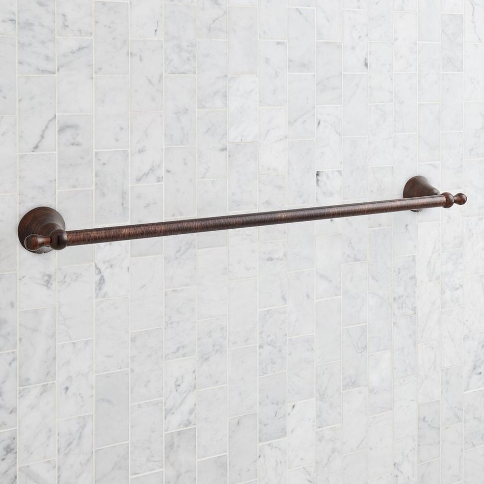 24" Traditional Towel Bar - Oil Rubbed Bronze, , large image number 1