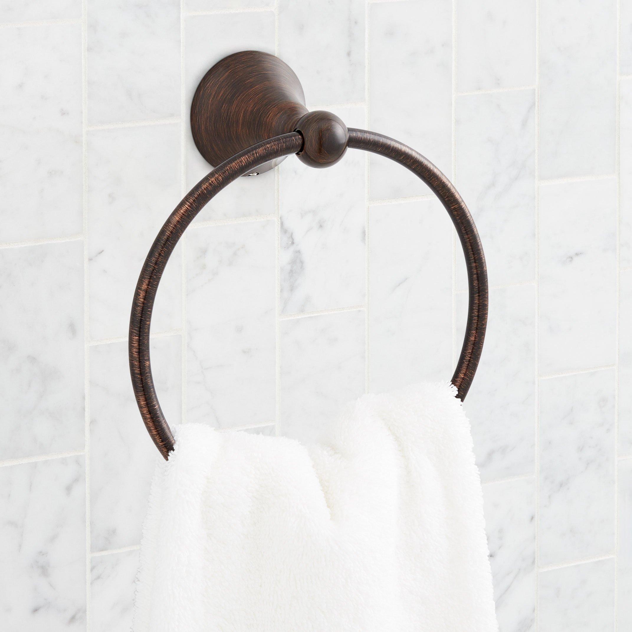 Hand Towel Ring Oil Rubbed Bronze Bathroom Towel Holder