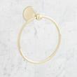 Traditional Towel Ring - Polished Brass, , large image number 1
