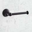 Traditional Toilet Paper Holder - Matte Black, , large image number 1