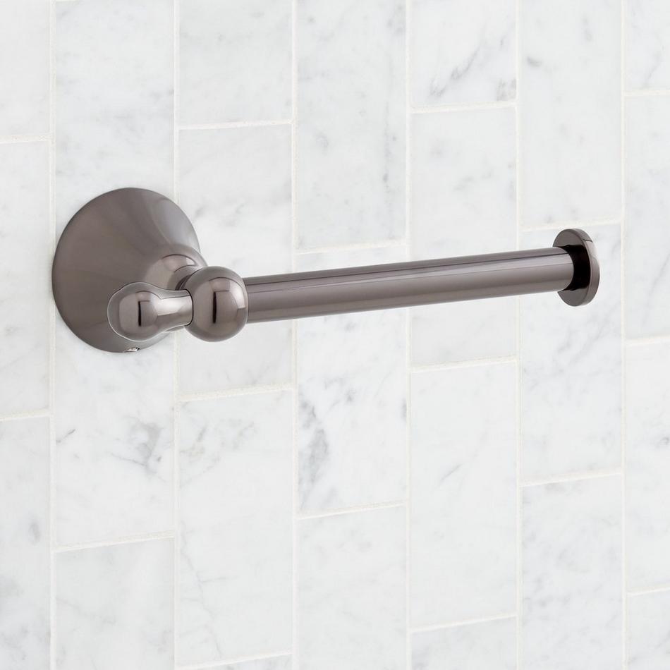 Traditional Toilet Paper Holder - Gunmetal, , large image number 1