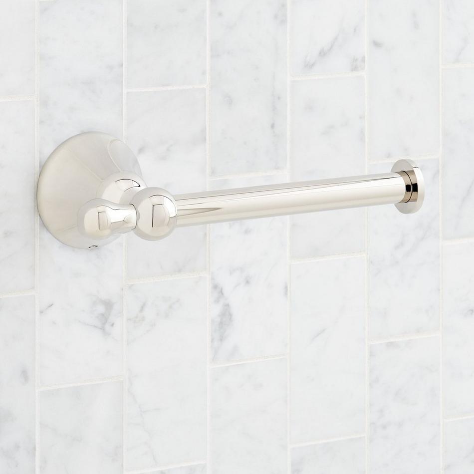 Traditional Toilet Paper Holder - Polished Nickel, , large image number 1