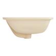 18" Mangrove Rectangular Vitreous China Undermount Bathroom Sink - White, , large image number 3