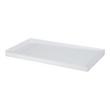 60" Solid Surface Shower Tray - Glossy White, , large image number 5