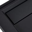 60" Solid Surface Stone Shower Base - Matte Black, , large image number 9