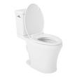 Millspring Low-Flow Two-Piece Elongated Toilet - White - Chrome Handle, , large image number 2