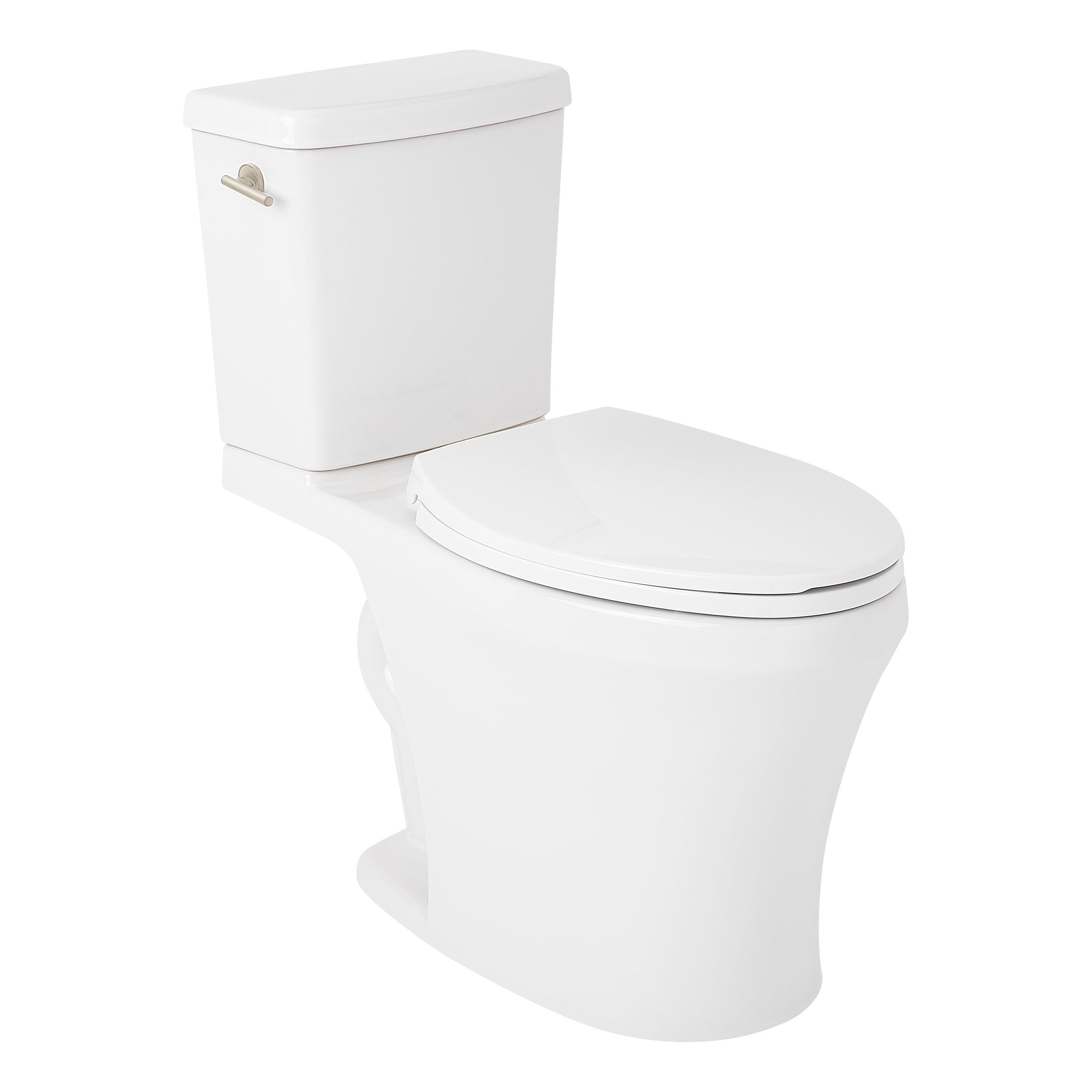 Millspring Low-Flow Two-Piece Elongated Toilet - White | Signature