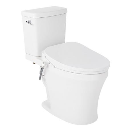 Millspring Low-Flow Two-Piece Elongated Toilet - White