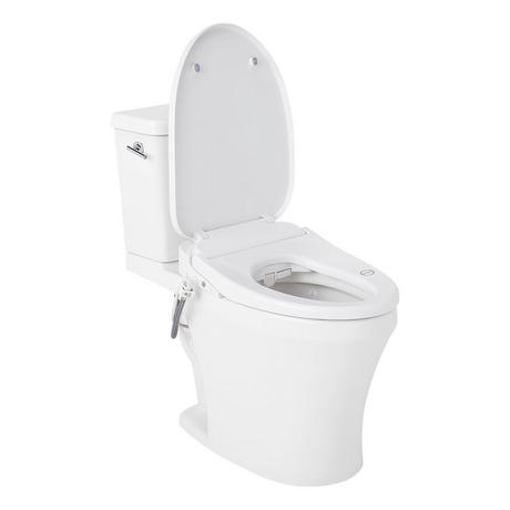 Millspring Low-Flow Two-Piece Elongated Toilet - White