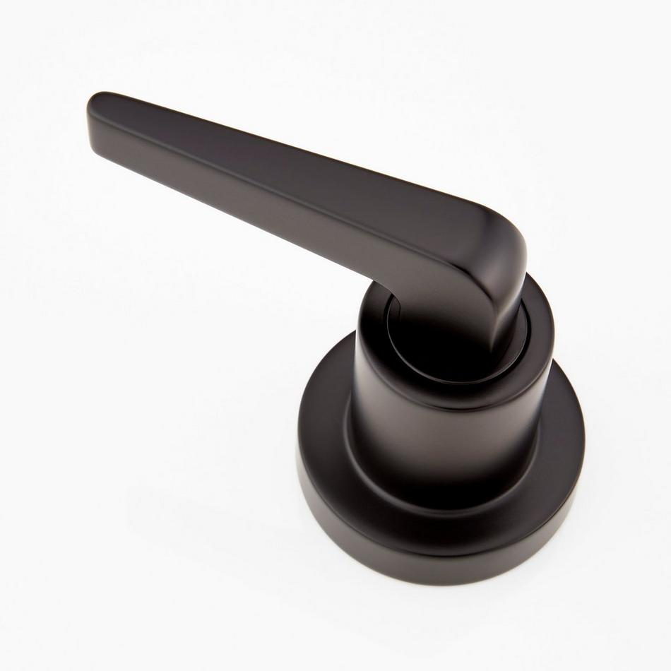 Drea 4-Hole Roman Tub Faucet and Hand Shower - Matte Black, , large image number 2