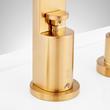 Drea 4-Hole Roman Tub Faucet and Hand Shower with Rough-In Valve - Brushed Gold, , large image number 3