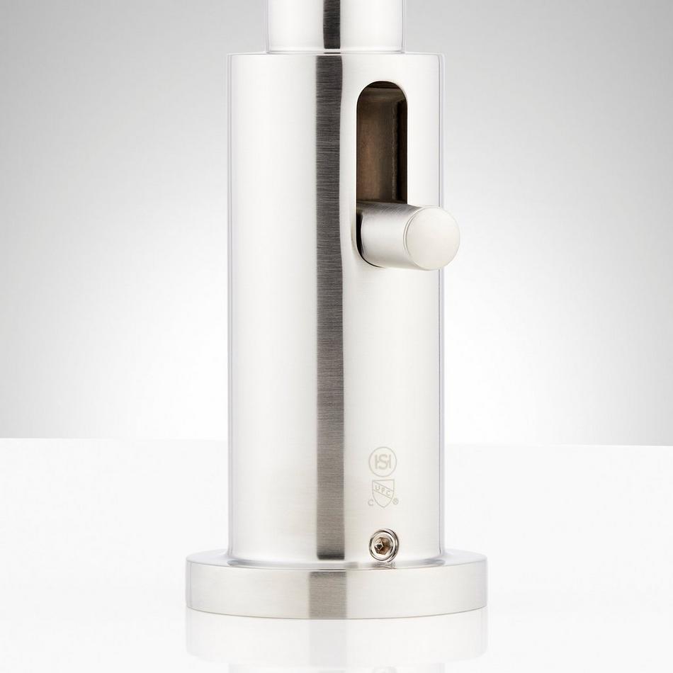 Vassor 4-Hole Roman Tub Faucet and Hand Shower - Brushed Nickel, , large image number 3