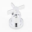 Vassor 4-Hole Roman Tub Faucet and Hand Shower with Rough-In Valve - Chrome, , large image number 2