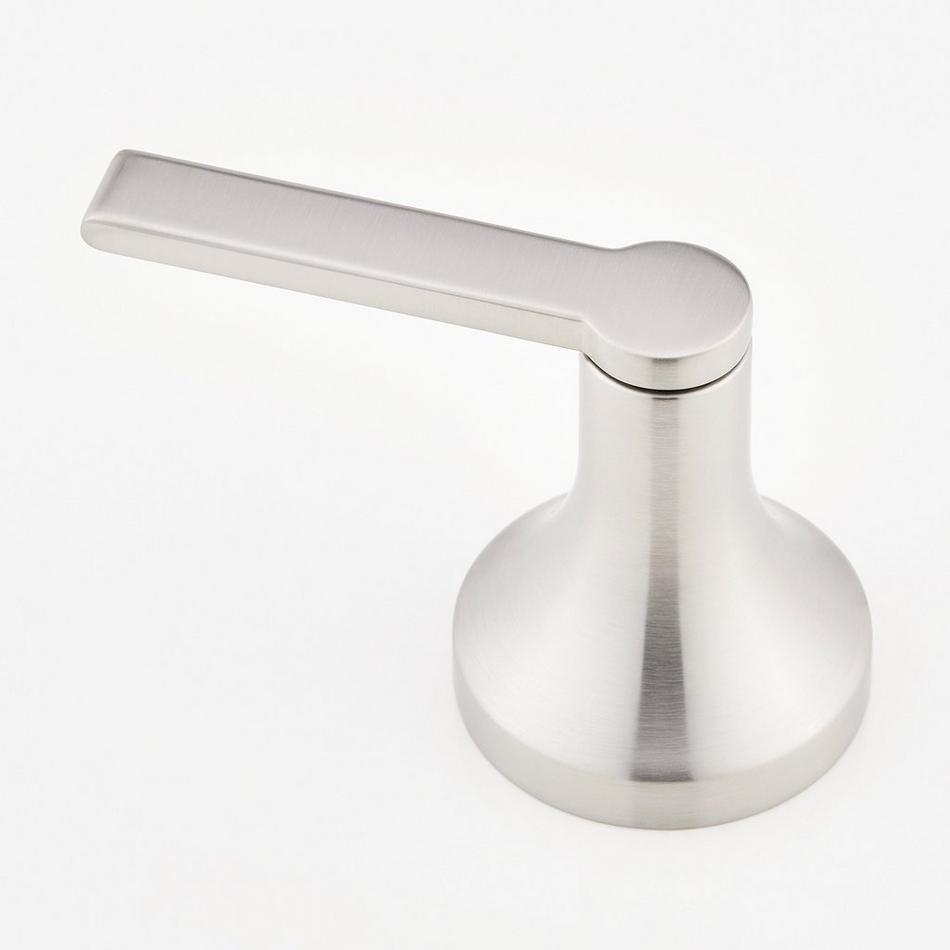 Lentz 4-Hole Roman Tub Faucet and Hand Shower - Lever Handles - Brushed Nickel, , large image number 2