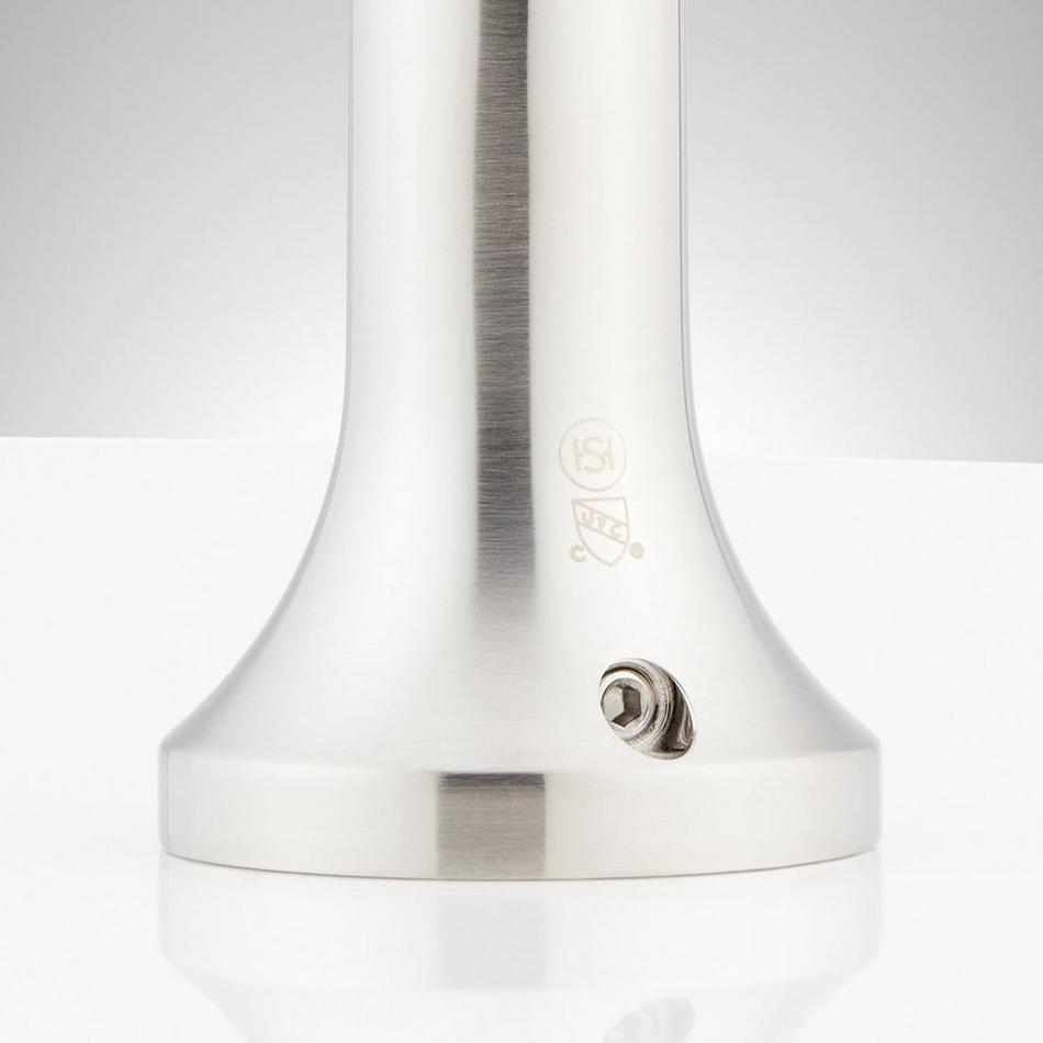 Lentz 4-Hole Roman Tub Faucet and Hand Shower - Knob Handles - Brushed Nickel, , large image number 3