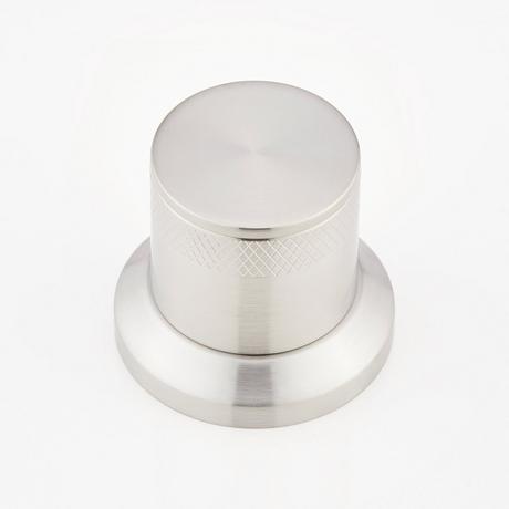 Lentz 4-Hole Roman Tub Faucet and Hand Shower - Knob Handles