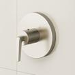 Drea Thermostatic Shower Valve Trim and 1/2" Rough-In Valve - Brushed Nickel, , large image number 0