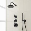 Drea Thermostatic Shower System With Hand Shower, , large image number 3