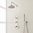 Drea Thermostatic Shower System With Hand Shower, , large image number 1