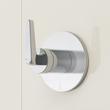 Drea Thermostatic Shower System With Slide Bar and Hand Shower - Chrome, , large image number 2