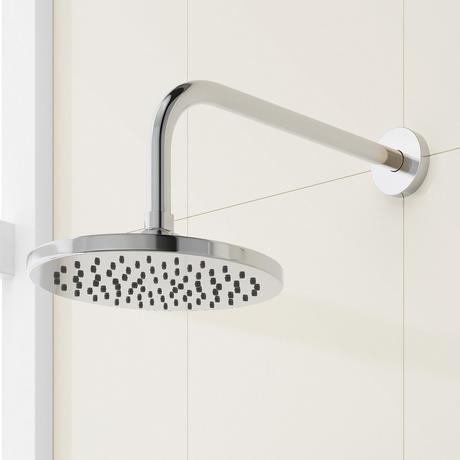 Drea Thermostatic Shower System With Slide Bar and Hand Shower
