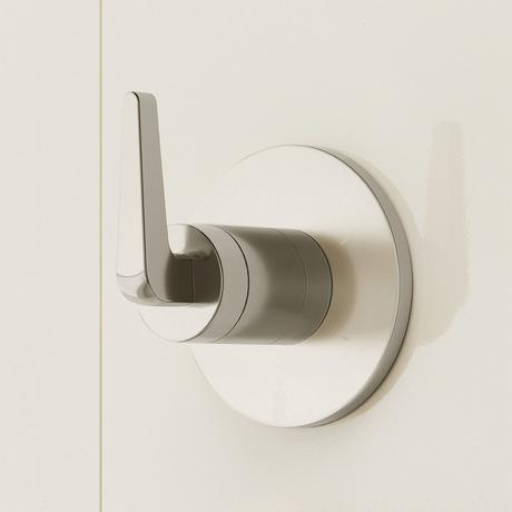 Drea Thermostatic Shower System With Slide Bar and Hand Shower