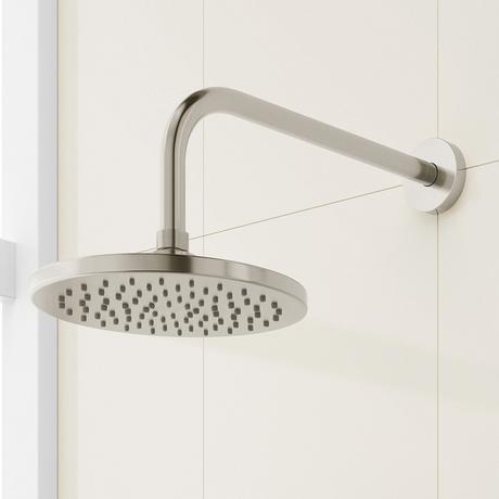 Drea Thermostatic Shower System With Slide Bar and Hand Shower