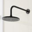 Drea Thermostatic Shower System With Dual Showerheads, Slide Bar and Hand Shower - Matte Black, , large image number 1
