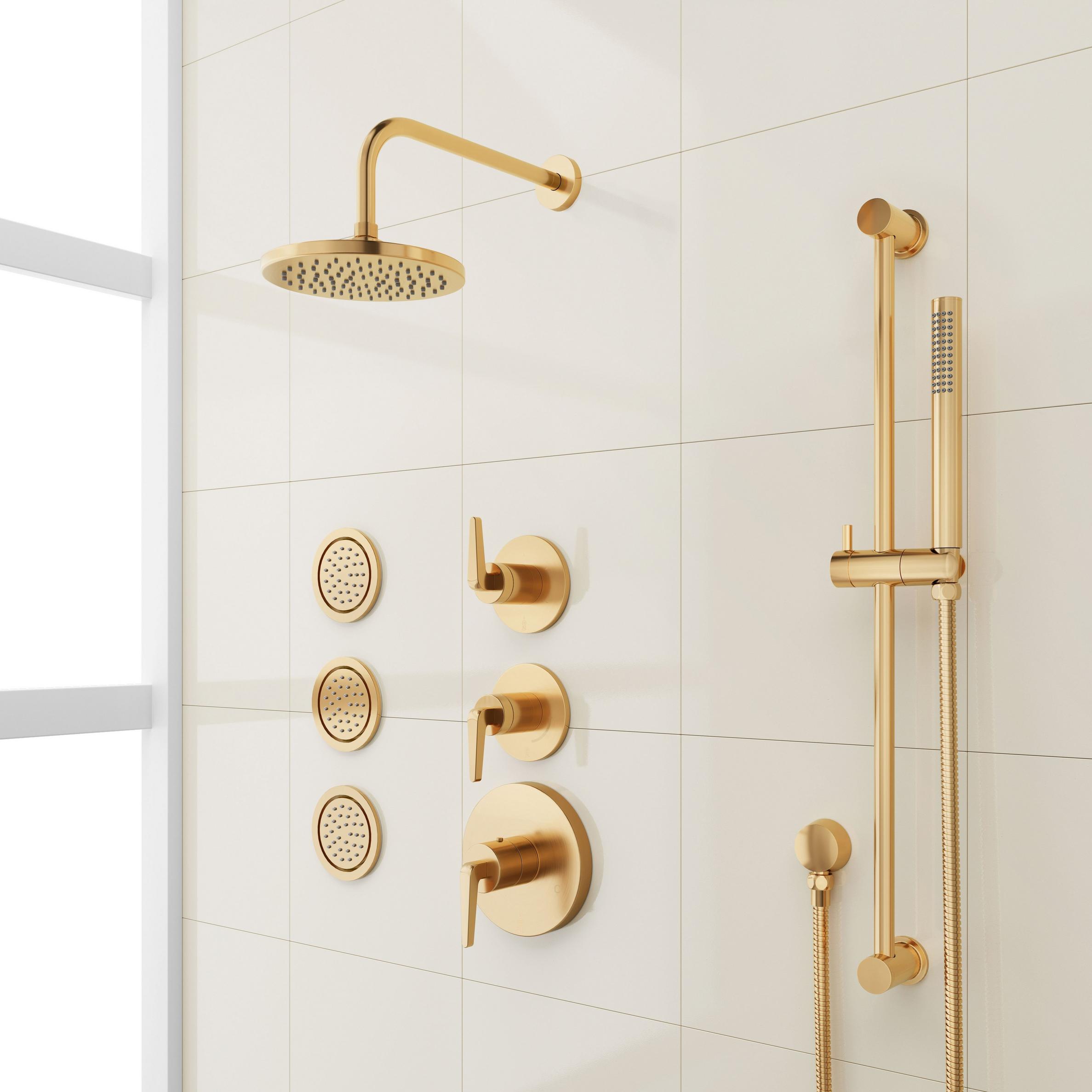 Shower Systems With Body Spraysnull
